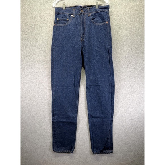 Vintage Levis 505 0217 Jeans Mens 32x36 Blue Regular Straight Leg Made USA 80s